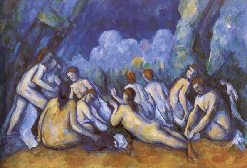 Portrait of bather, Paul Cezanne